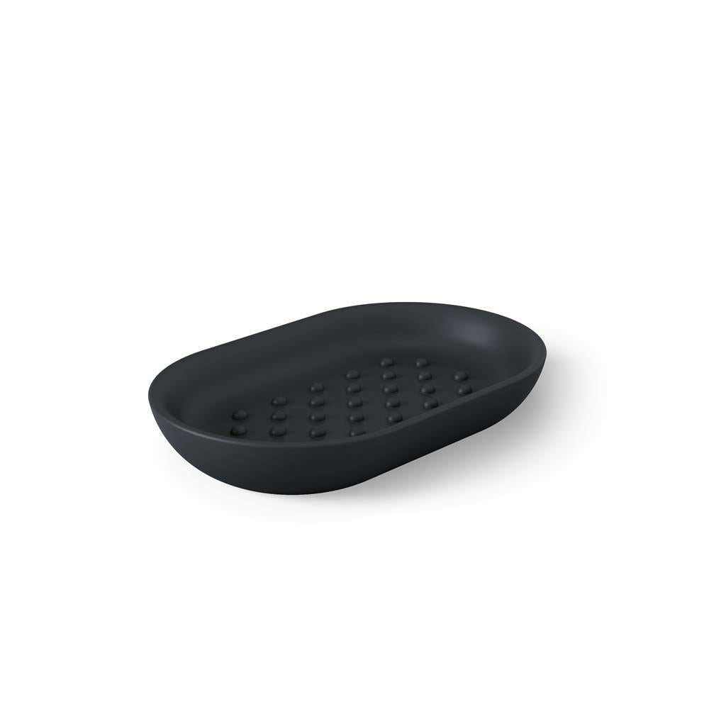 Umbra Junip Seifenschale Oval Schwarz Badezimmer Seifenablage