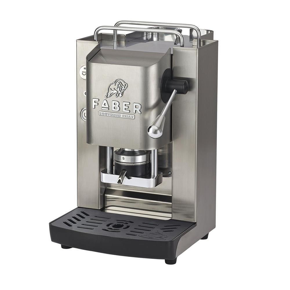 Faber Pro Essential Inox Matt Satin ESE Pad Kaffeemaschine 44 mm