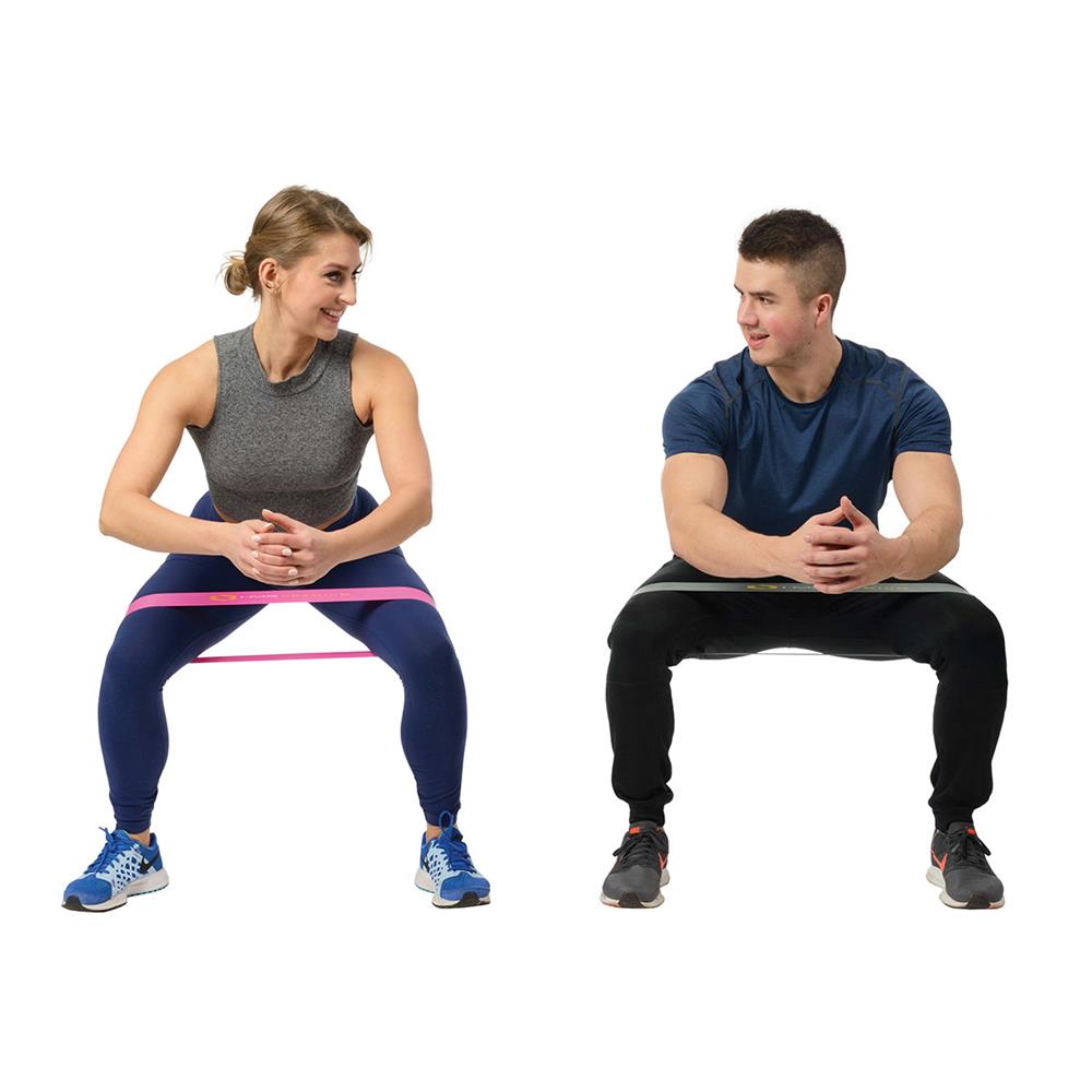 HMS Premium GU04 PRO II Widerstandsbänder Set 3er Latex Fitnessband