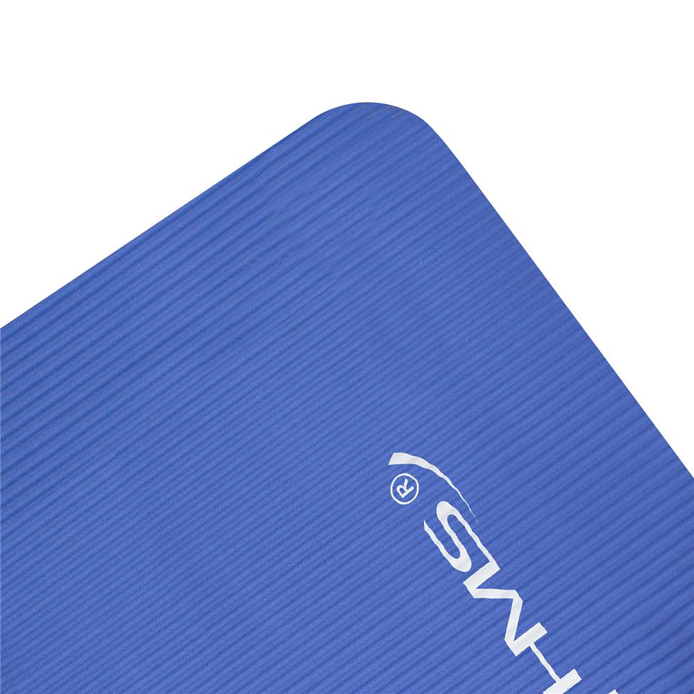 Yogamatte 183 x 61 x 1 cm Fitnessmatte Blau Gymnastikmatte rutschfest | HMS YM03