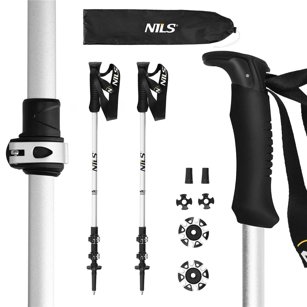 NILS Trekkingstöcke TK8602 Aluminium 6061 7075 Wanderstöcke