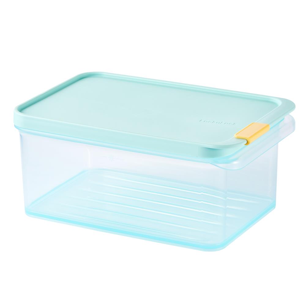 LocknLock Freezer Fit Vorratsdose 1,65 L mit 18er Eiswürfelportionierer - Frischhaltedose, Gefriergeeignet
