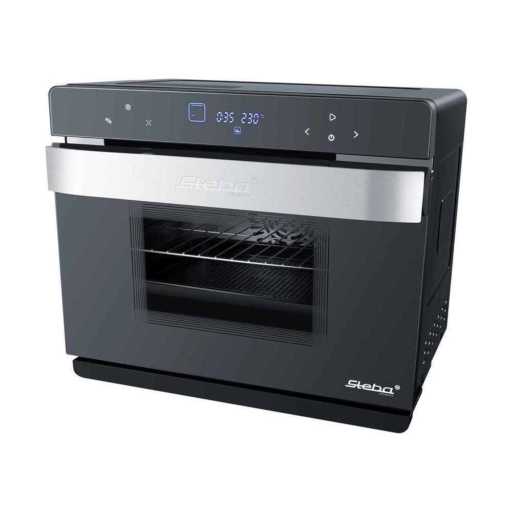 Steba Multifunktions-Dampfbackofen DG 30 27L Heißdampf Backofen 1900 Watt Schwarz