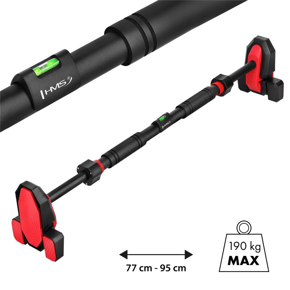 Klimmzugstange für Türrahmen 77-95 cm ohne Bohren | HMS DD300