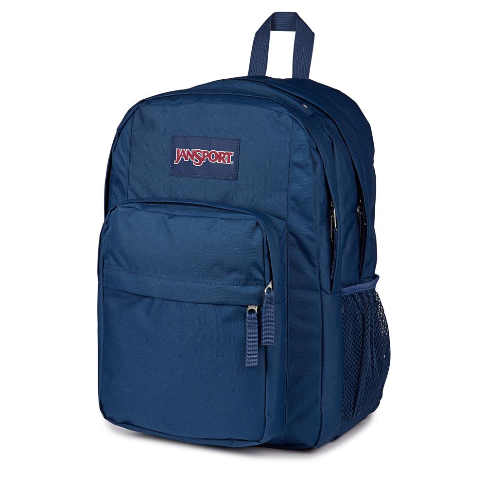 JanSport Big Day Pack Rucksack in Navy – großer Schul‑ & Laptoprucksack mit 34 L Volumen