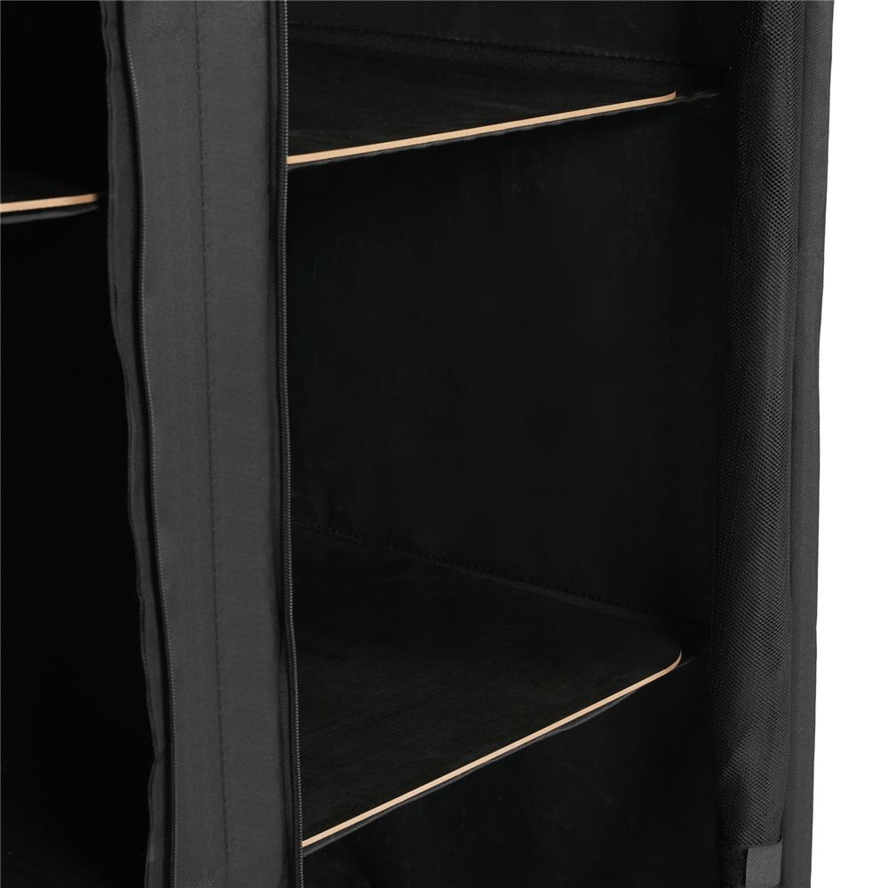 NILS CAMP Campingschrank XL klappbar - großer Reiseschrank mit Netzfront für Camping & Reisen