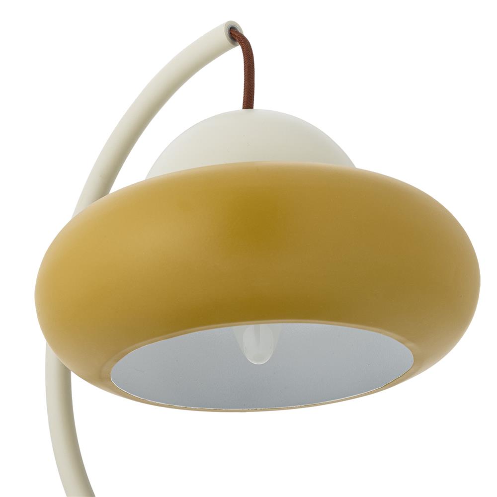 Bloomingville Bubble Tischlampe Natur Metall 27x34,5cm