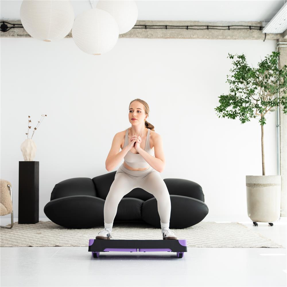 Aerobic Balance Stepper 3-fach höhenverstellbar mit Balancepads für Fitness | HMS AS008L