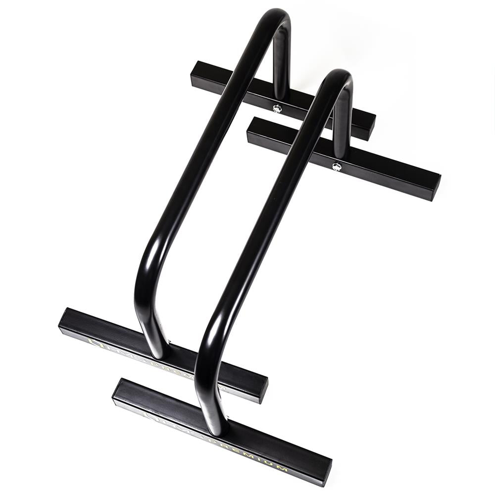 Parallettes Stahl Barren für Eigengewichtstraining Crosstraining | HMS Premium PW10