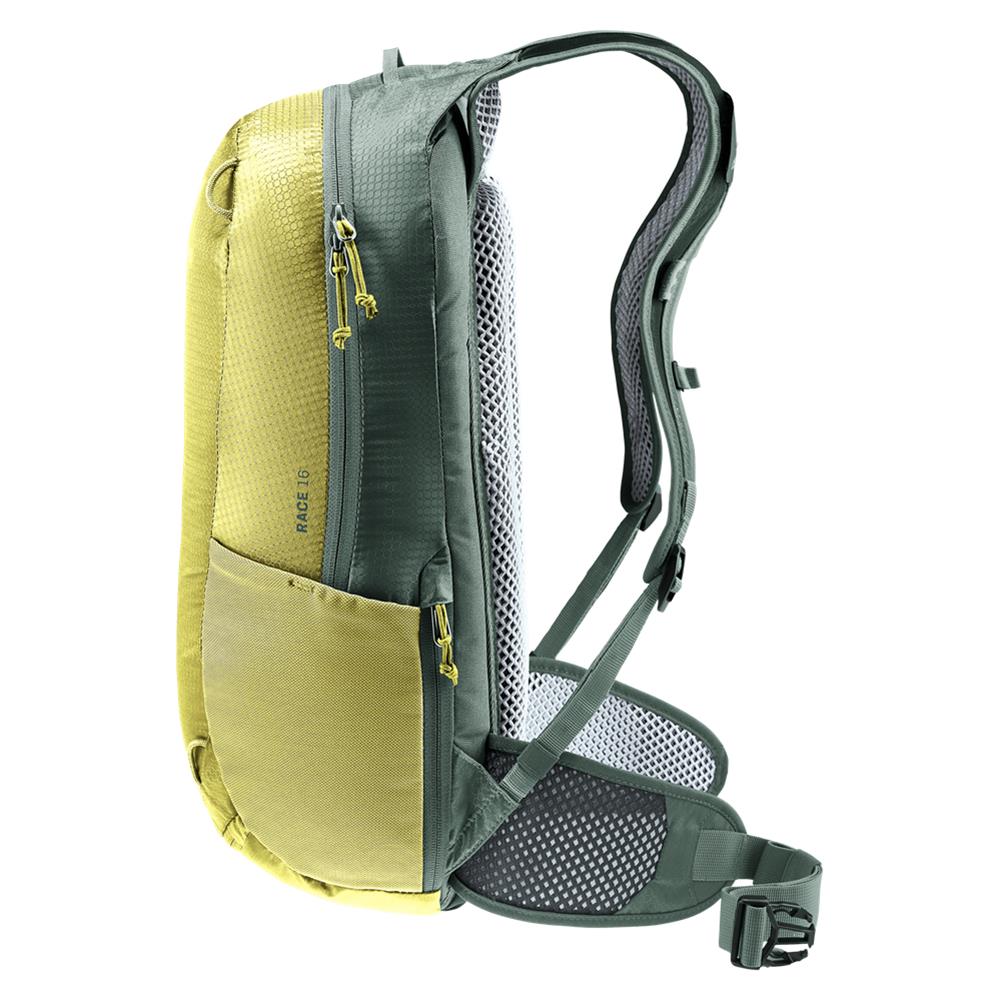 deuter Race 16, Fahrradrucksack, sprout-ivy (gelb), 16L