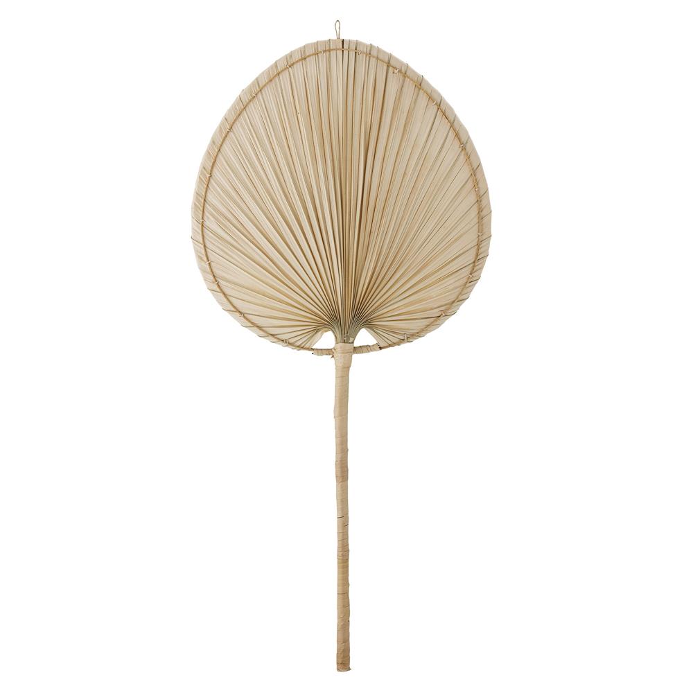 Bloomingville Oumou Wanddekoration, Natur, Palmblatt L85xH2,5xB40 cm