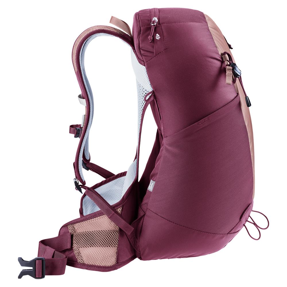 deuter AC Lite 21 SL, Wanderrucksack, ashrose-cassis (braun), 21L