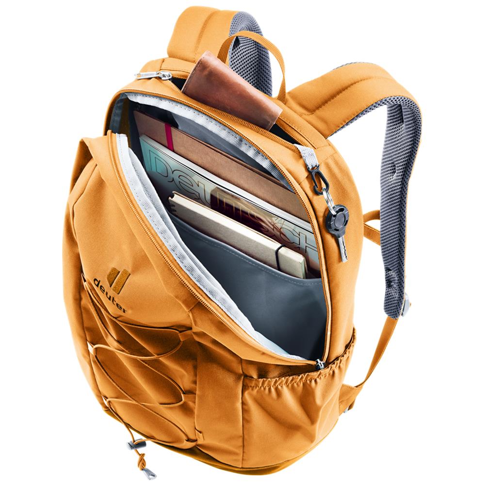 deuter Gogo, Lifestyle-Rucksack, amber-maple (orange), 25L, mit Flaschenhalter