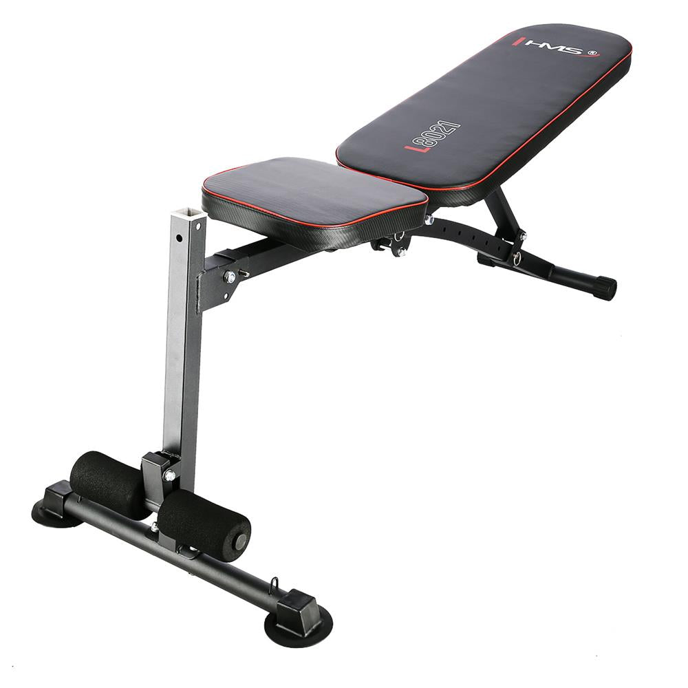 Trainingsbank mit Curlpult bis 150 kg klappbar | HMS L8021