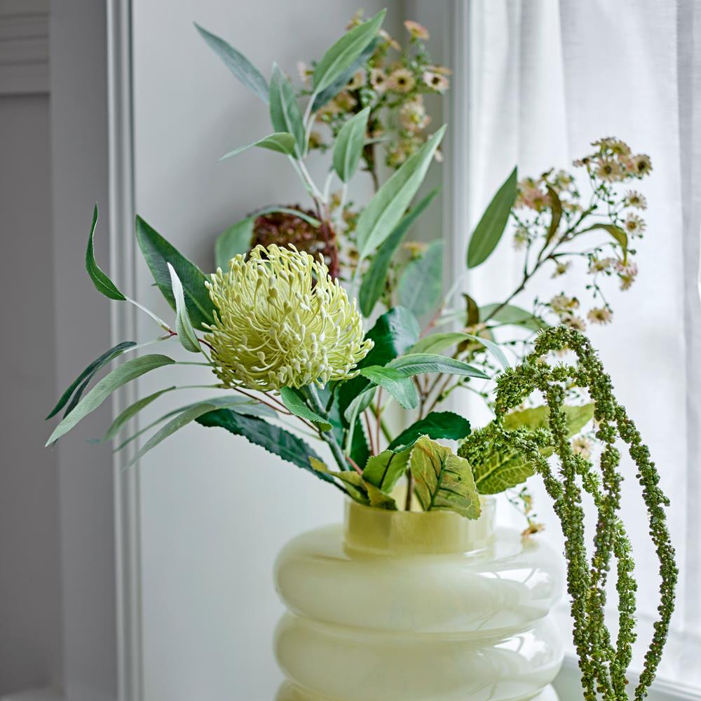 Bloomingville Allium Kunstblume Stiel Braun 9x70cm