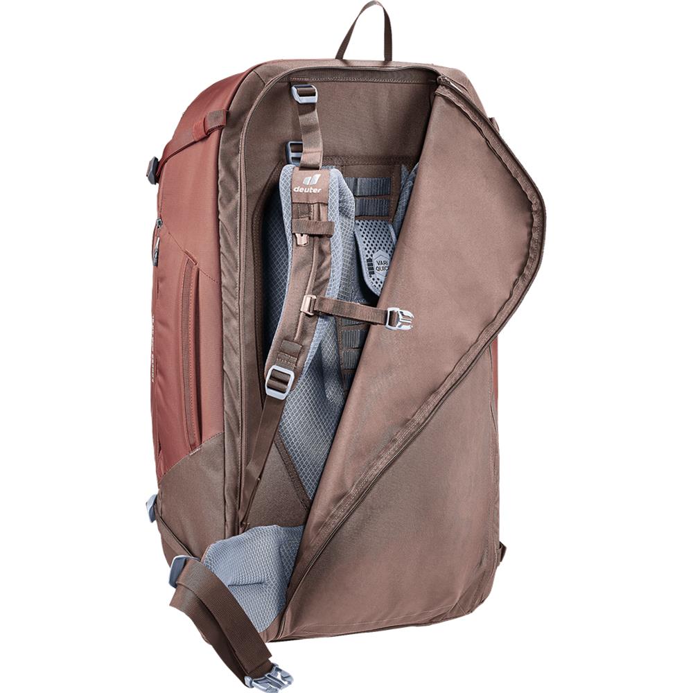 deuter Access Pro 60 SL, Reiserucksack, caspia-raisin (braun), 60L, für kürzere Rücken
