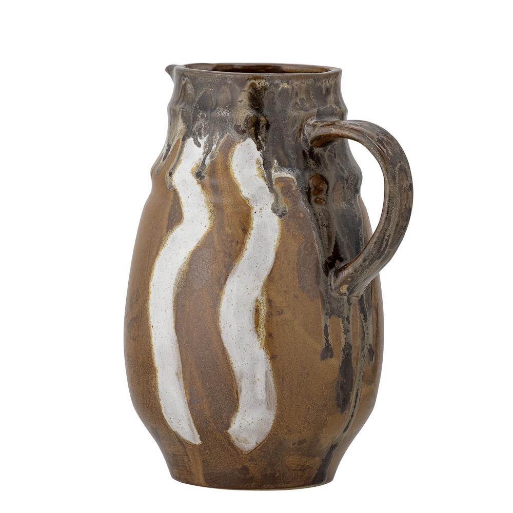 Bloomingville Willow Krug Braun Steingut 18 x 23 x 14 cm 2,3 Liter