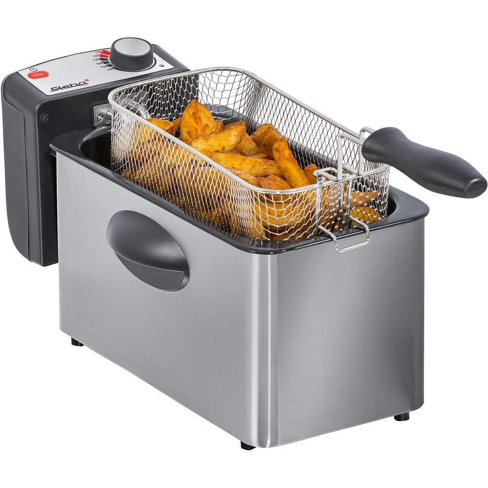 Steba Edelstahl-Fritteuse DF 180