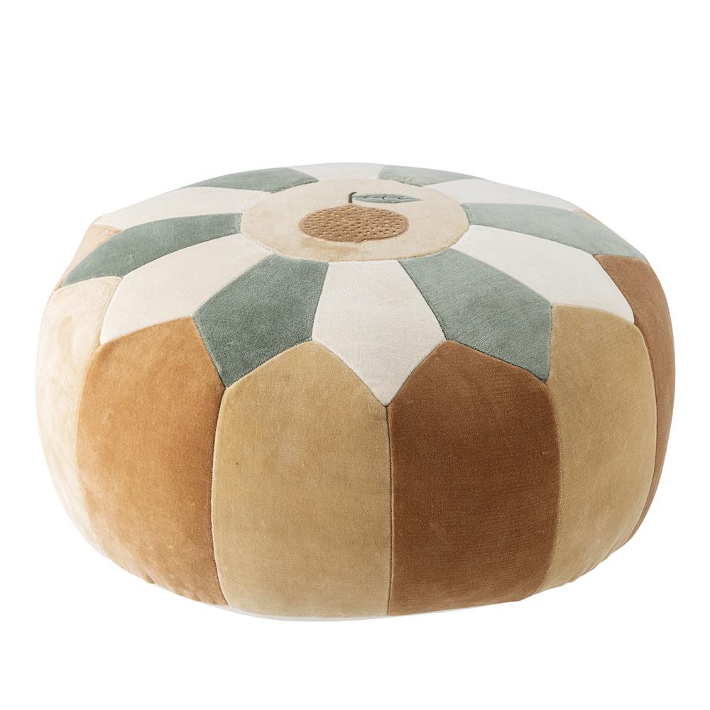 Bloomingville MINI Agnes Hocker Bunt Baumwolle Durchmesser 50cm