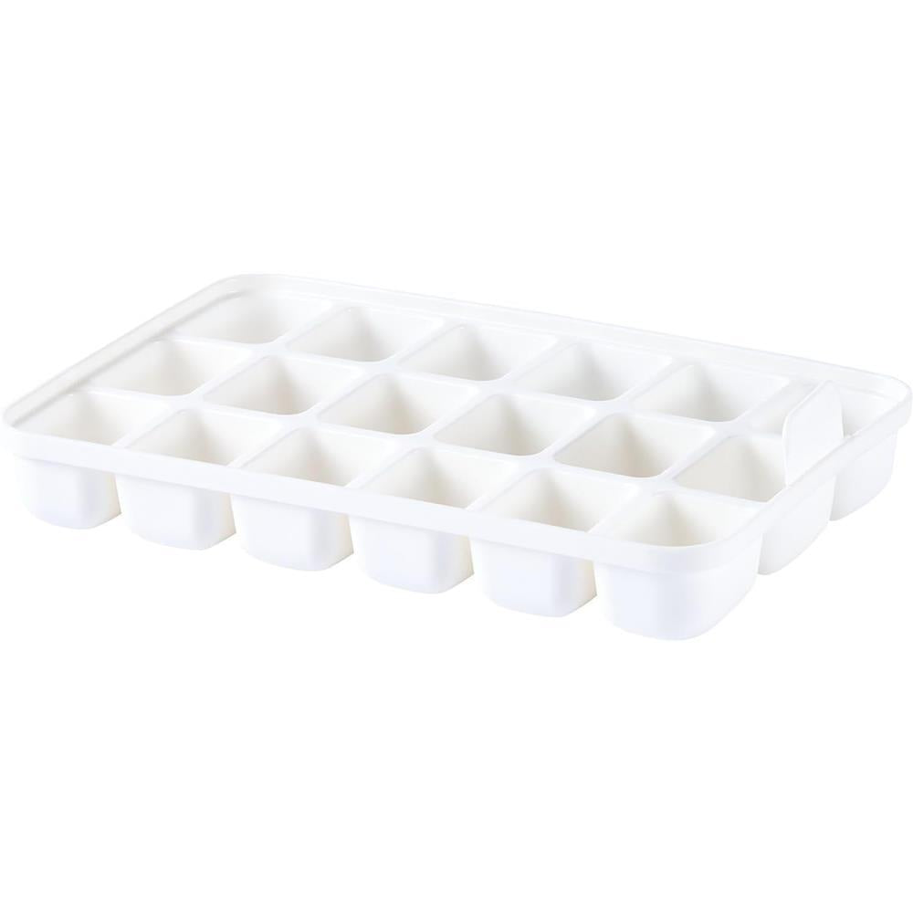LocknLock Freezer Fit Vorratsdose 1,65 L mit 18er Eiswürfelportionierer - Frischhaltedose, Gefriergeeignet