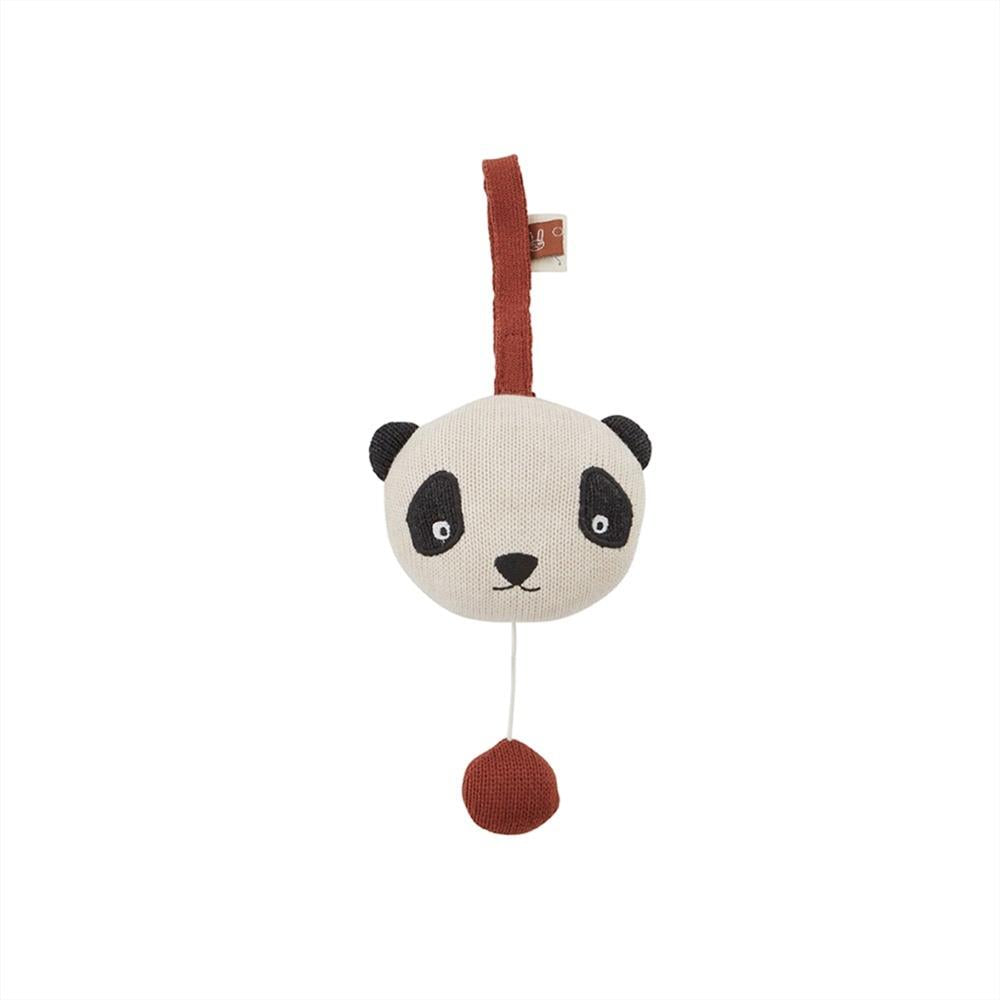 OYOY Mini - Musikmobile Panda, Spieluhr, aus Baumwolle