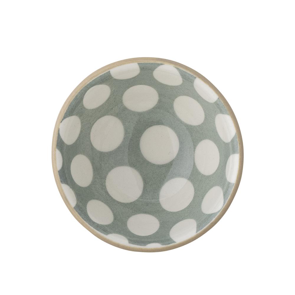 Bloomingville Maple Schüssel, Blau, 35ml, Steingut, dänisches Design