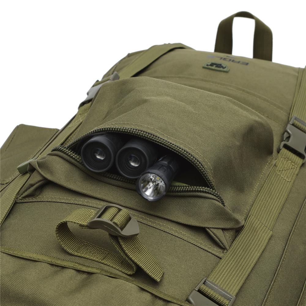 NILS CAMP Militärrucksack Eagle 70L Grün - Trekking Rucksack Outdoor Camping Survival