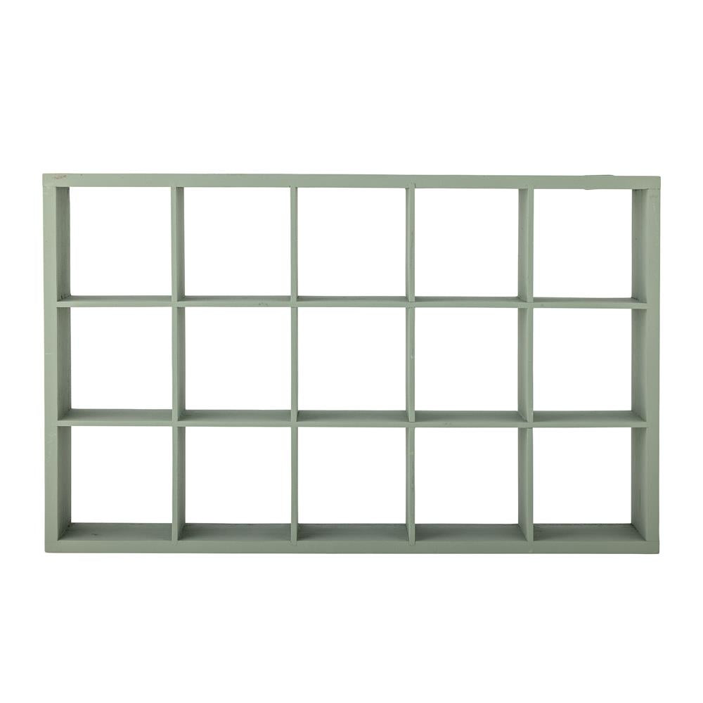 Bloomingville Preston Regal grün Kiefer 67x41 cm Wandregal