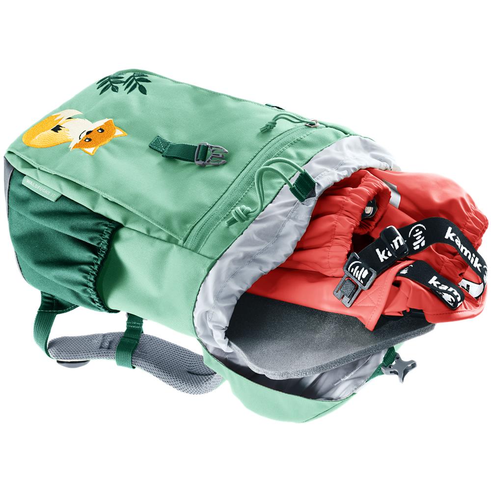 deuter Waldfuchs 10, Kinderrucksack, spearmint-seagreen (grün), 10L, Kindergartenrucksack, Wanderrucksack