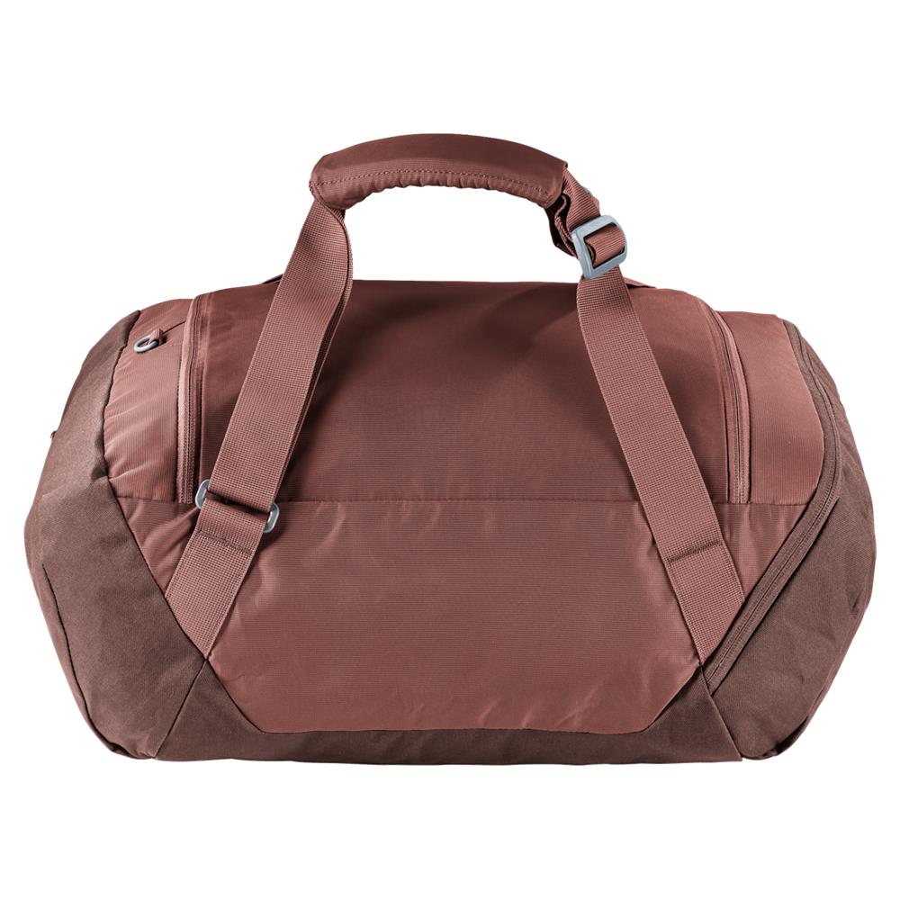 deuter Duffel 35, Reisetasche, caspia-raisin (rot), 35L, Duffelbag mit Seitentasche, Netzinnentasche