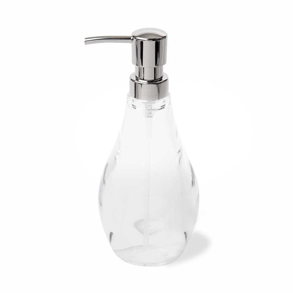 Umbra Droplet Seifenspender 280 ml Acrylglas Transparent Hygienespender Spülmittelspender