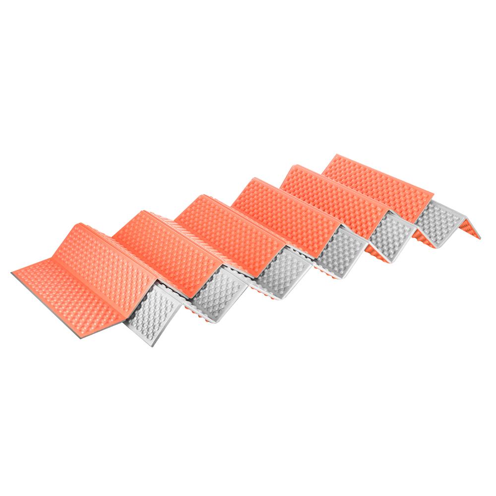 NILS CAMP Isomatte faltbar 195 cm in Orange - isolierende Matte für Outdoor, Trekking & Camping