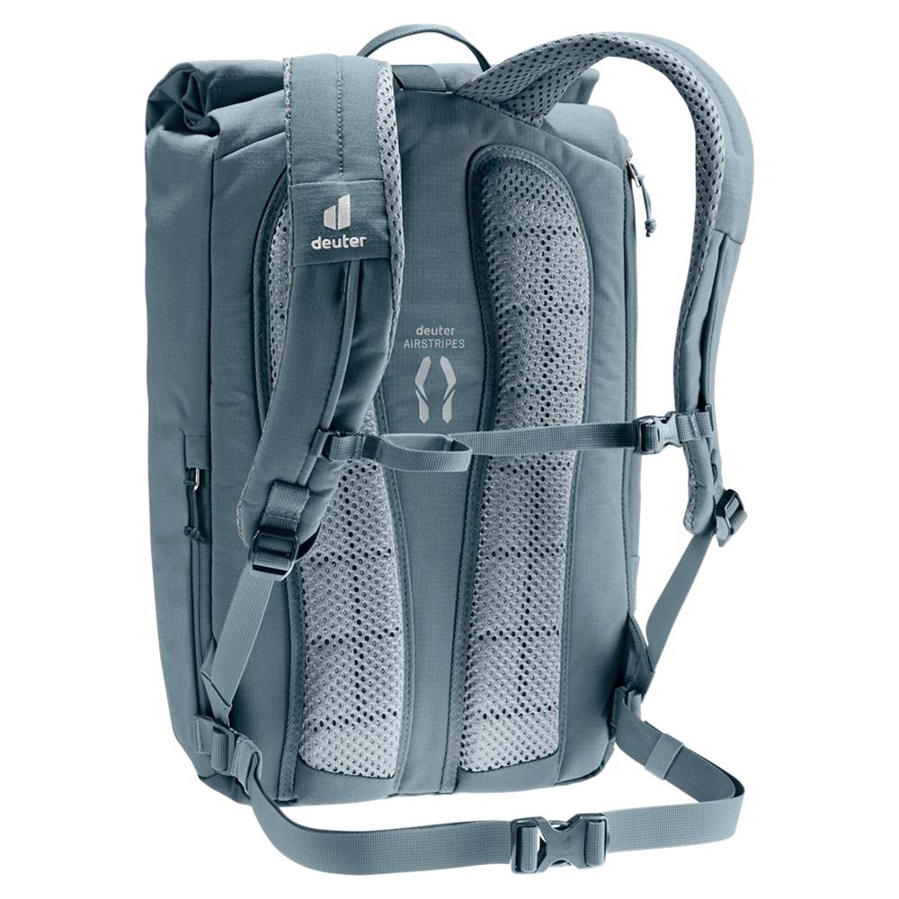 deuter Stepout 22, Rucksack, black (schwarz), 22L, mit Flaschenhalter und Laptopfach