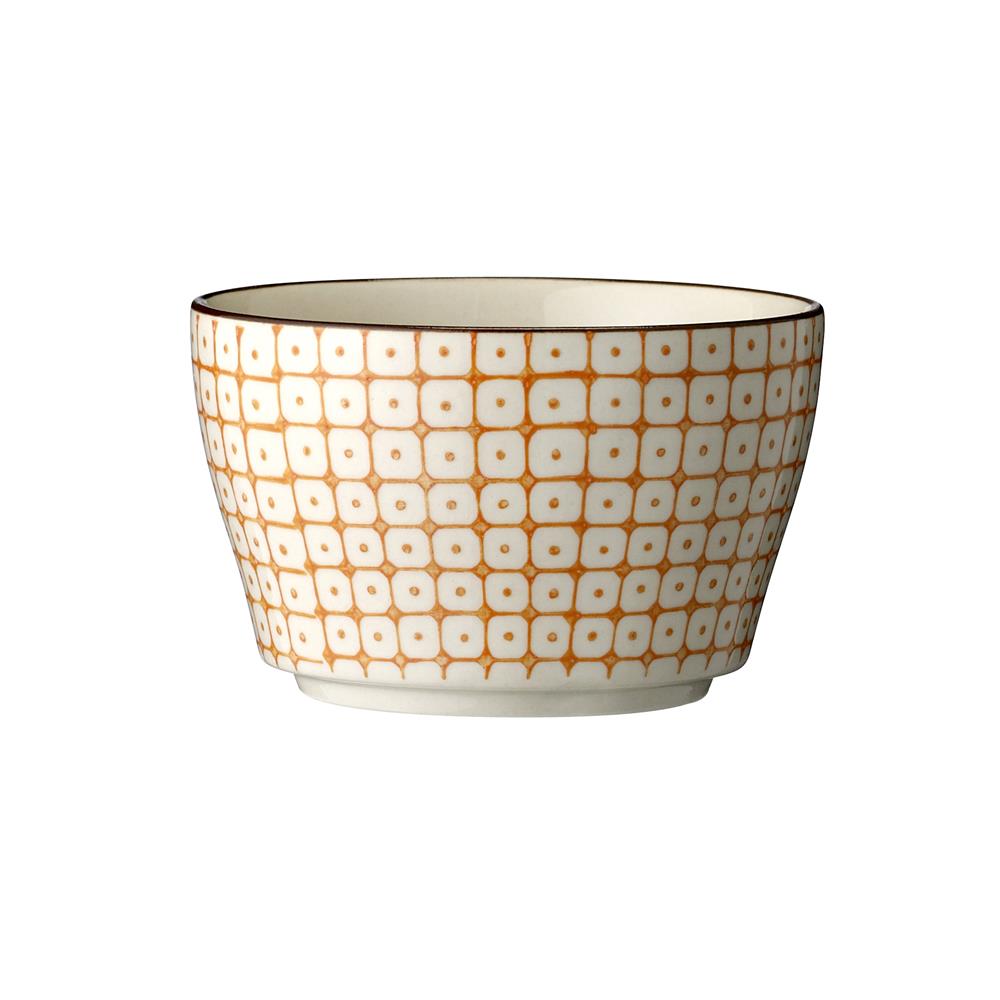 Bloomingville Carla Schüsseln, 6er Set, Bunt, 350ml, Steingut, dänisches Design