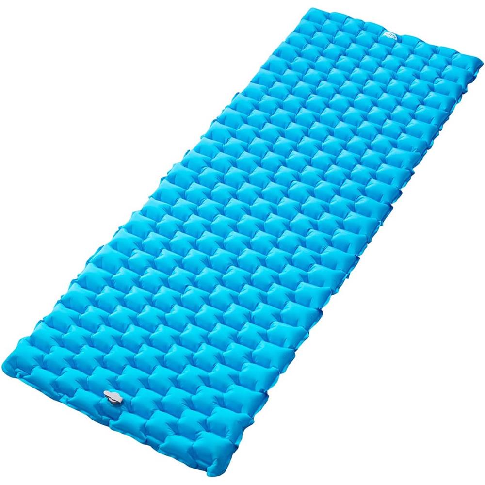 NILS CAMP Campingmatte extra lang 240 cm in blau für Camping Trekking Outdoor leicht
