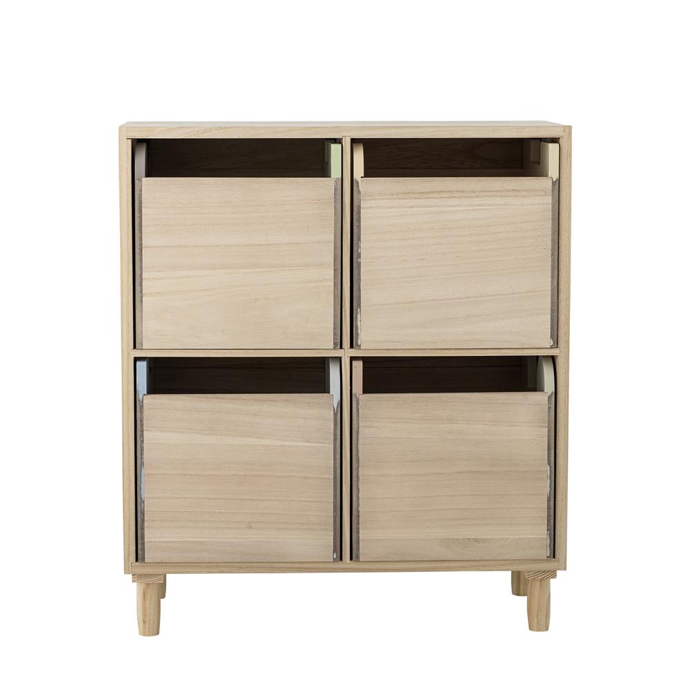 Bloomingville MINI Calle Bücherregal bunt - Kinderregal mit Schubladen aus Holz für Kinderzimmer