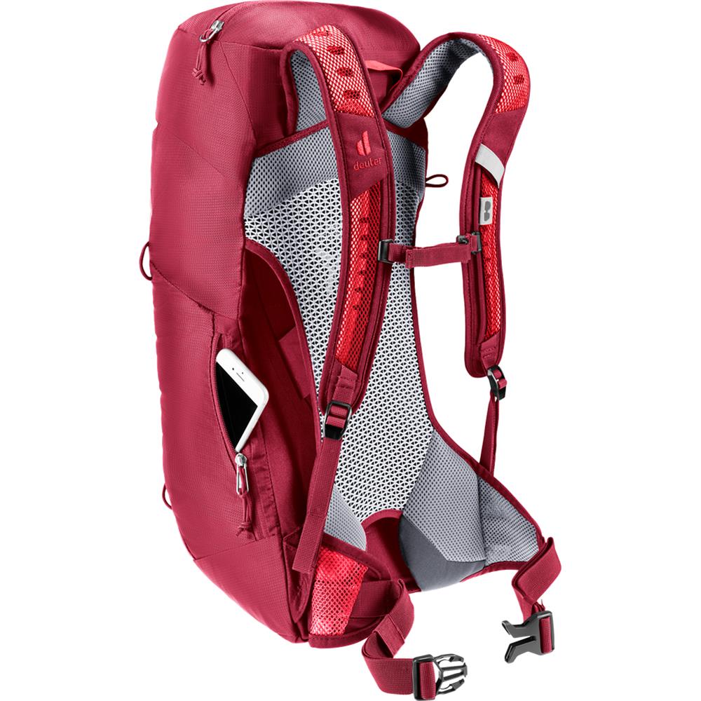 deuter AC Lite 16, Wanderrucksack, cherry-masala (rot), 16L