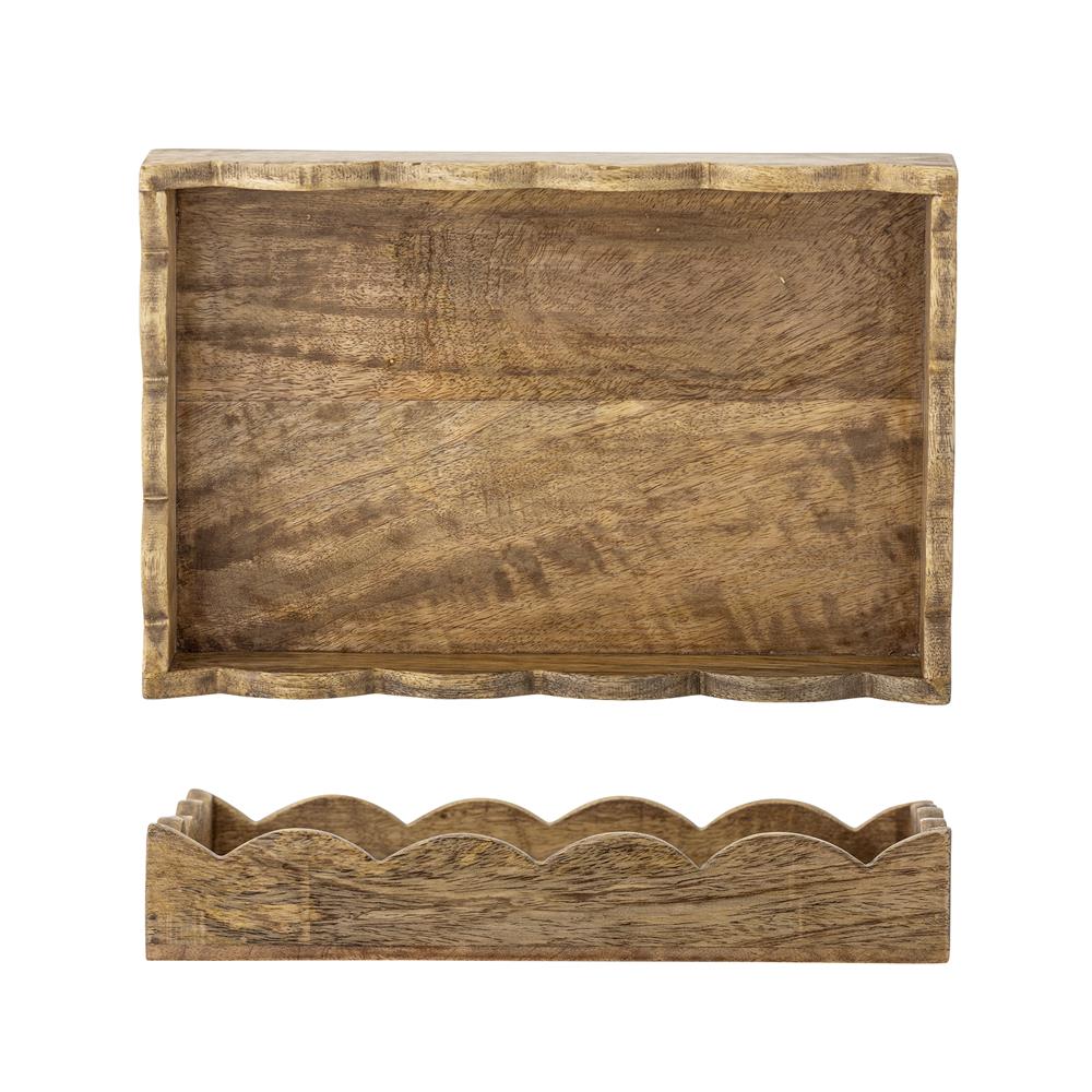 Bloomingville Namira Serviertablett Natur Mango Holz 38 cm