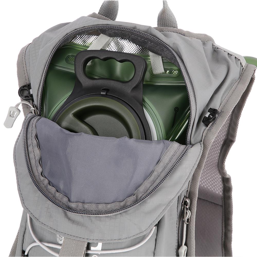 NILS CAMP Trinkblase 2L grün für Rucksack Wandern Fahrrad Outdoor