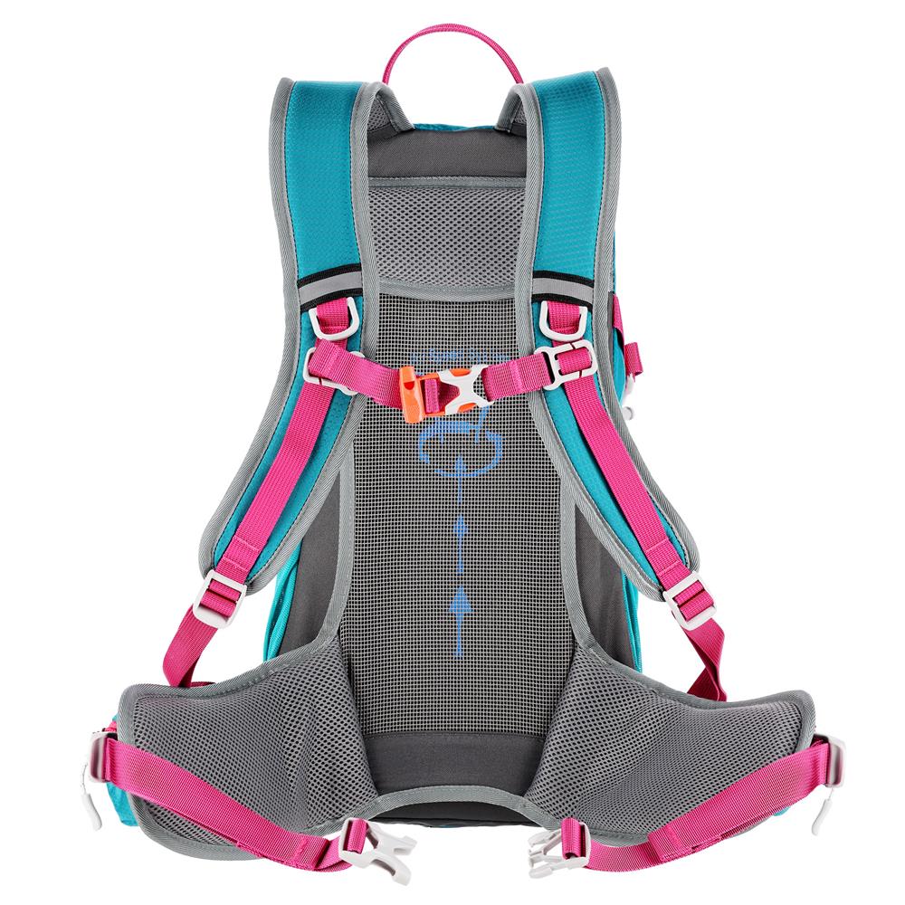 NILS CAMP Tagesrucksack Caver 18L in Türkis - leichter Outdoor Rucksack für Wandern & Alltag