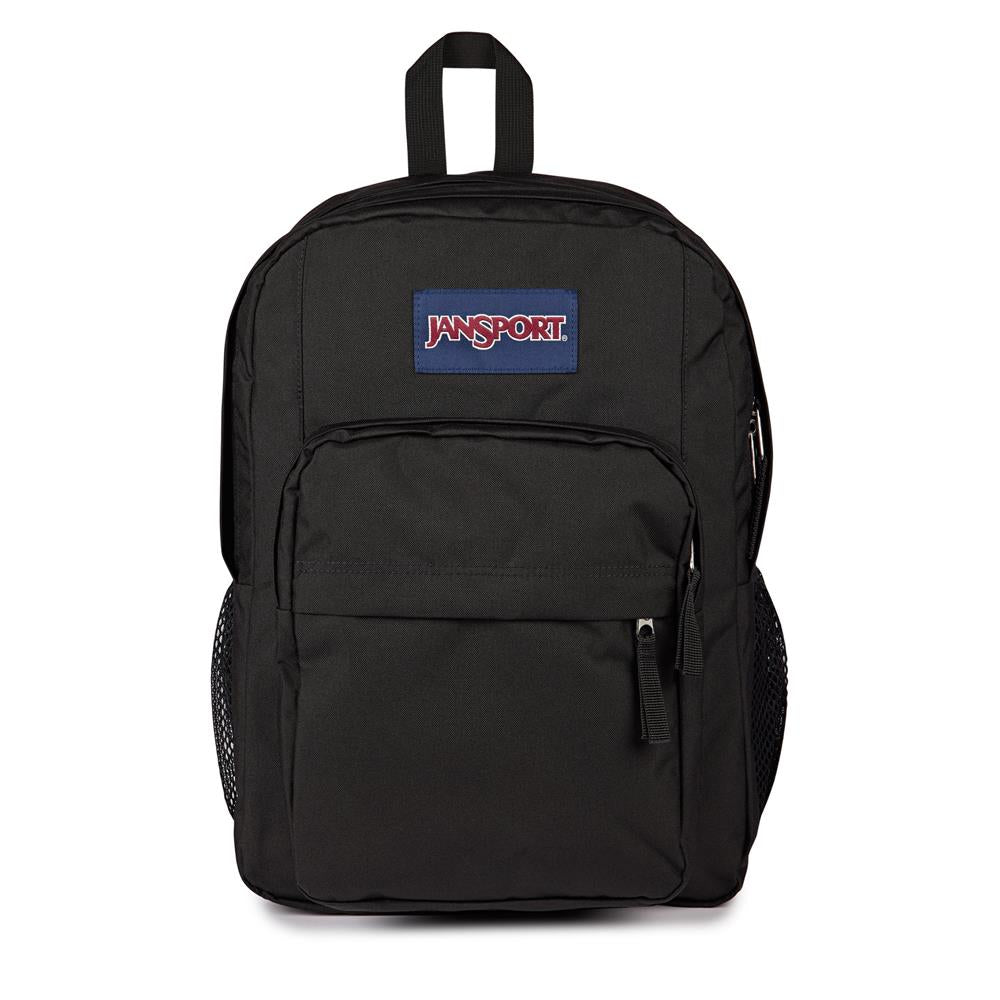 JanSport Big Day Pack Rucksack in Black – großer Schul‑ & Laptoprucksack mit 34 L Volumen
