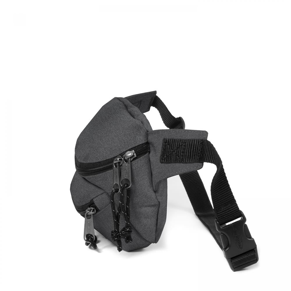 Eastpak DOGGY BAG, Umhängetasche, Black Denim (grau), 3L, Bauchtasche