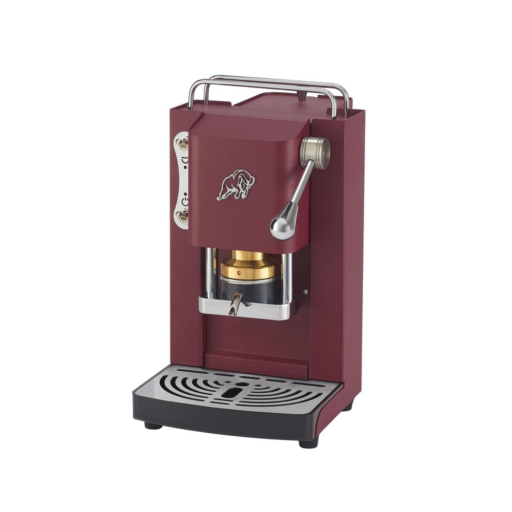 Faber Pro Essential Cherry Red Chrom ESE Pad Kaffeemaschine 44 mm