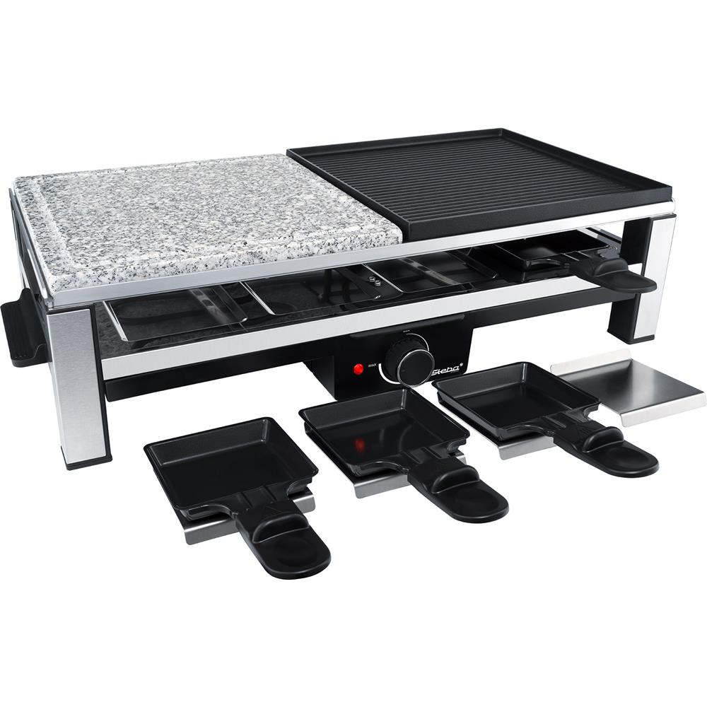 Steba Multi-Raclette RC 108 – Raclette mit Naturstein & Grillplatte