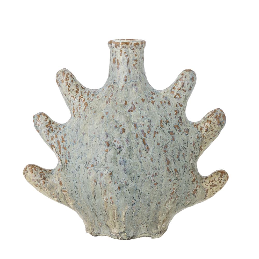 Bloomingville Bridget Kerzenhalter Grau Steingut 20,5x19,5x10 cm