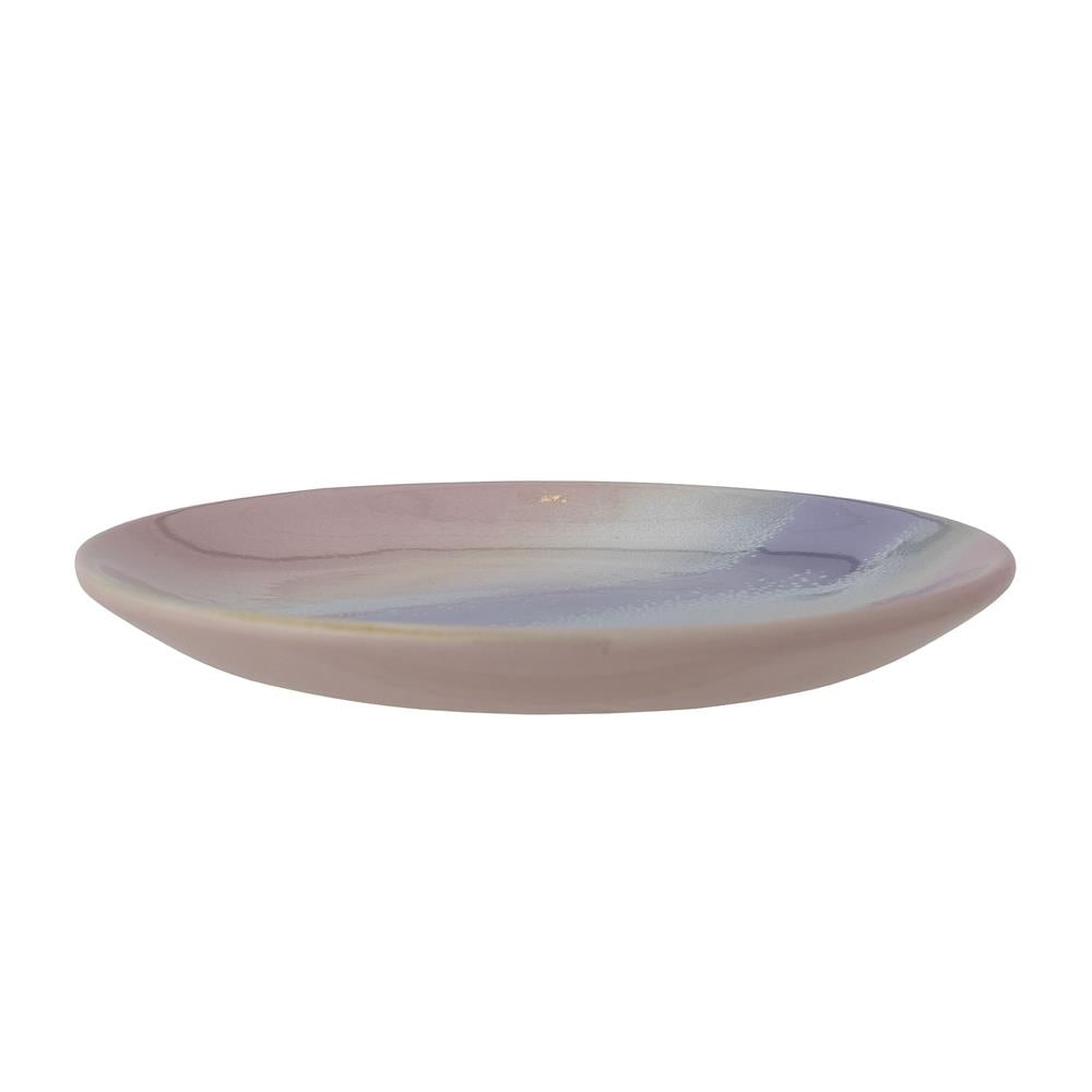 Bloomingville Safie Teller Rosa 15cm aus Steingut spülmaschinenfest für Dessert