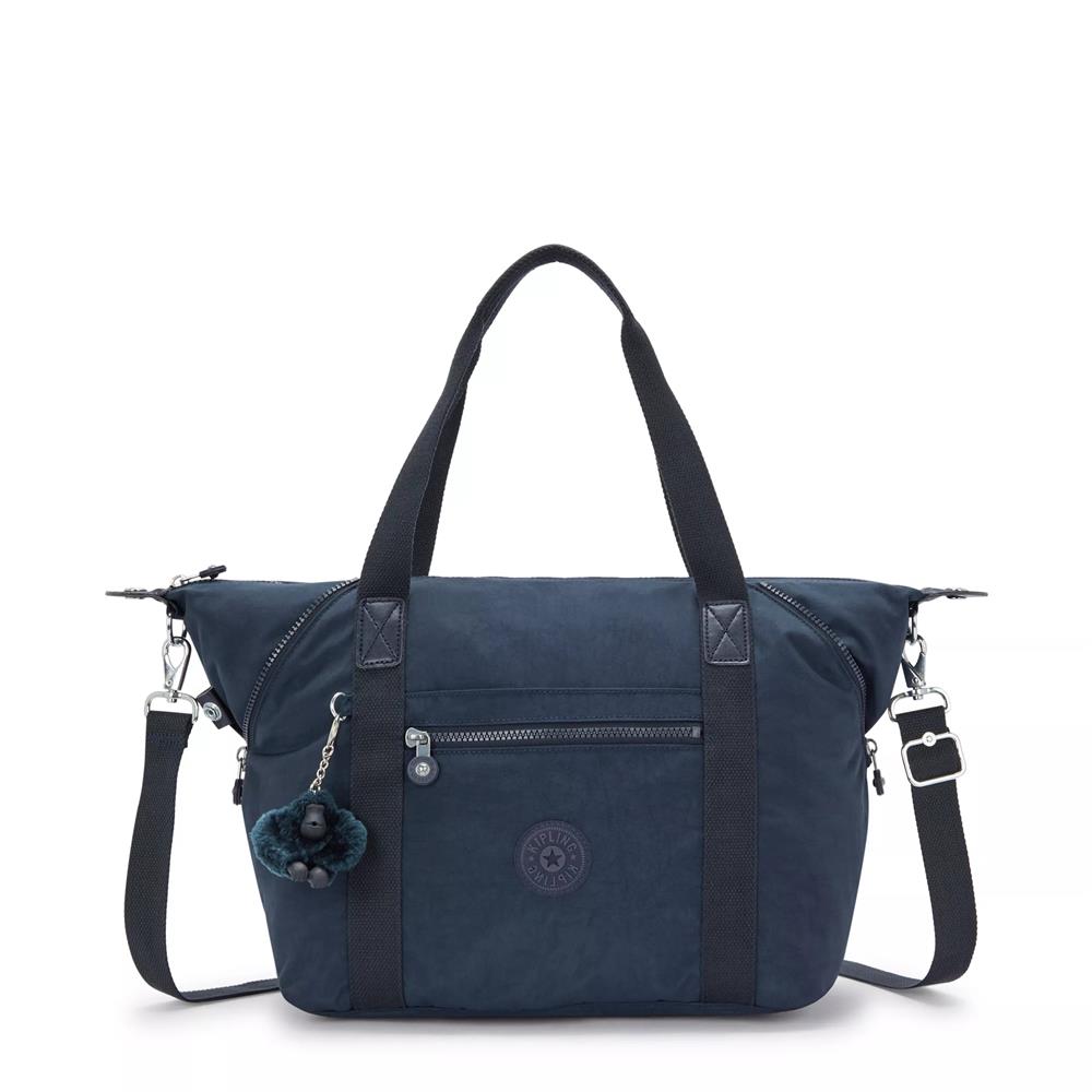 Kipling ART, Handtasche, Blue Bleu 2 (blau), Tasche mit abnehmbaren Trägern & viel Stauraum