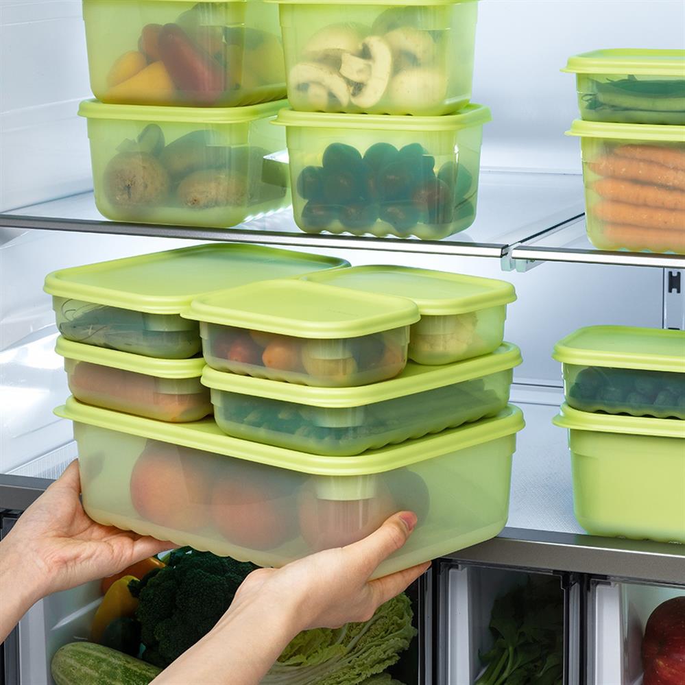 LocknLock Fresh Block Frischhaltedosen 1,5 L 2er Set - Meal Prep Vorratsdose