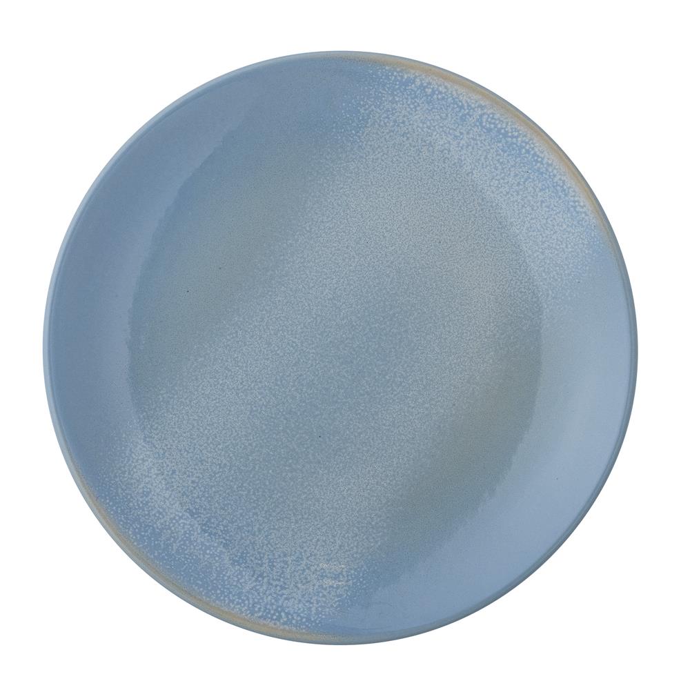 Bloomingville Safie Teller Blau 15cm aus Steingut spülmaschinenfest für Dessert