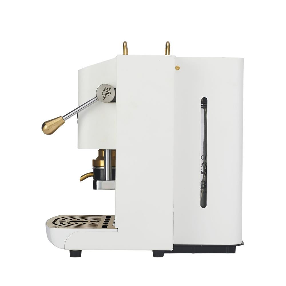 Faber Pro Deluxe 3.0 White Messing ESE Pad Kaffeemaschine 44 mm